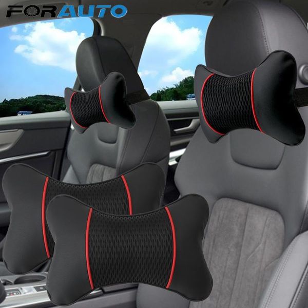 2pcs pu leather knitted car pillows headrest neck rest cushion support seat accessories auto black safety pillow universal decor
2pcs pu leather knitted car pillows headrest neck rest cushion support seat accessories auto black safety pillow universal decor