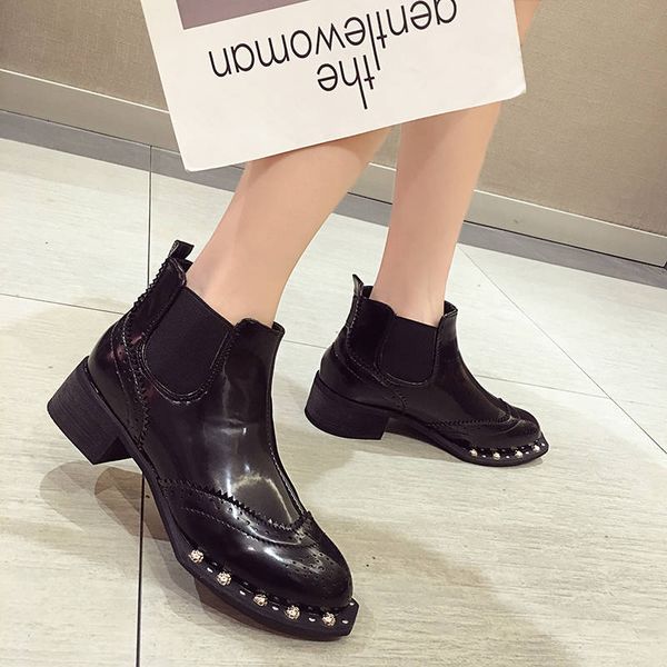 new winter boots women shoes spring winter female heel ankle boots women shoes luxury design pointed toe, Black
new winter boots women shoes spring winter female heel ankle boots women shoes luxury design pointed toe, Black