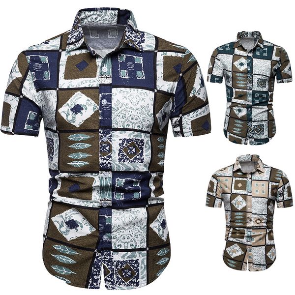 2019 new summer mens short sleeve beach hawaiian shirts casual floral shirts regular plus size 5xl mens clothing fashion, White;black
2019 new summer mens short sleeve beach hawaiian shirts casual floral shirts regular plus size 5xl mens clothing fashion, White;black