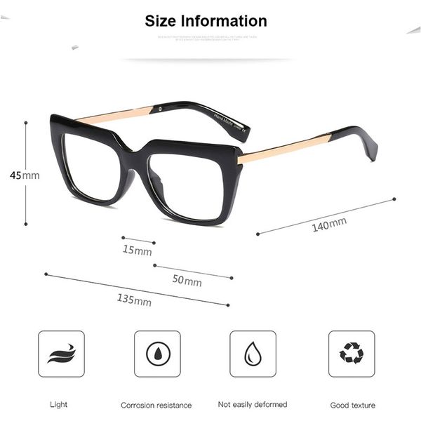 wholesale-brand designer eyeglasses optical acetate rim spectacles for women eyewear glasses frame fashion styles 95137, Silver
wholesale-brand designer eyeglasses optical acetate rim spectacles for women eyewear glasses frame fashion styles 95137, Silver