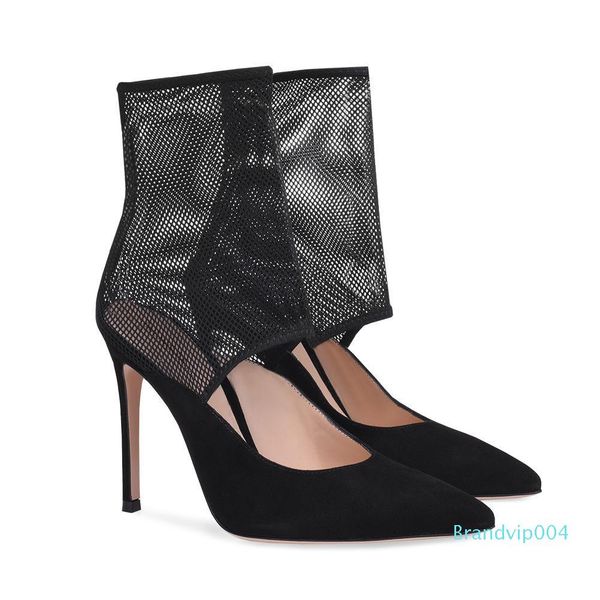 2019 new fashion super high heels black pointed mesh high heel short ankle boots customized women wedding lady party shoes ing
2019 new fashion super high heels black pointed mesh high heel short ankle boots customized women wedding lady party shoes ing