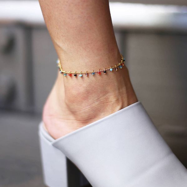 2020 fashion color handmadeankle bracelet anklet for women alloy beach accessories feet bracelet summer fashion hand for girl, Red;blue
2020 fashion color handmadeankle bracelet anklet for women alloy beach accessories feet bracelet summer fashion hand for girl, Red;blue