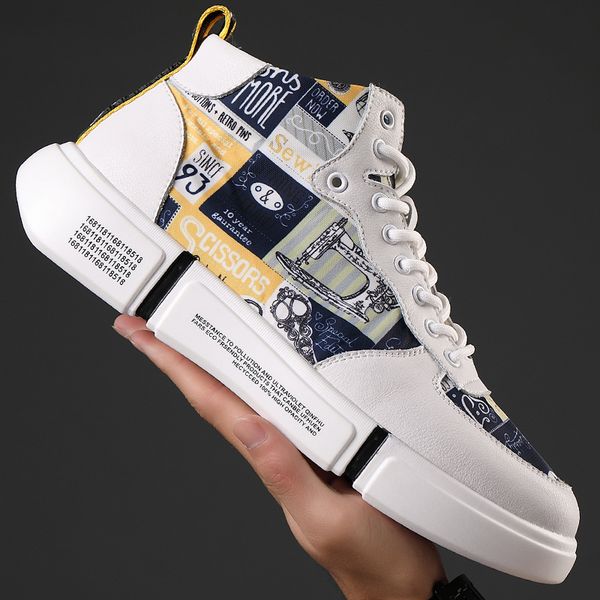 upuper genuine leather men's sneakers 2019 fashion comfortable men's casual shoes 3d stereo printing graffiti flat shoes, Black
upuper genuine leather men's sneakers 2019 fashion comfortable men's casual shoes 3d stereo printing graffiti flat shoes, Black