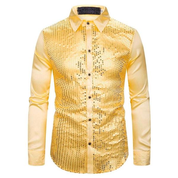 men's dress shirts 2021 sequins party shirt men solid button slim fit turn-down collar casual long sleeve club blouse, White;black
men's dress shirts 2021 sequins party shirt men solid button slim fit turn-down collar casual long sleeve club blouse, White;black