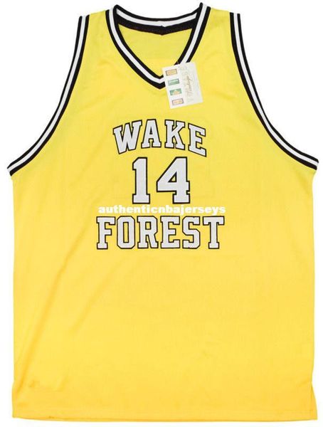 custom #14 muggsy bogues wake forest university basketball jersey embroidery stitched custom any number and name, Black;blue
custom #14 muggsy bogues wake forest university basketball jersey embroidery stitched custom any number and name, Black;blue