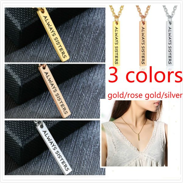 3 Colors Available Fashion Lady's Stainless Steel Pendant Necklace Link Chain Jewelry Gift for Women Girls J509
3 Colors Available Fashion Lady's Stainless Steel Pendant Necklace Link Chain Jewelry Gift for Women Girls J509