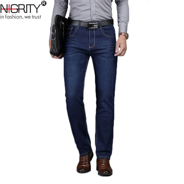 2019 new men jeans обычные прямые ноги джинсы сыпучие талии бизнес джентльмен длинные повседневные брюки большого размера 28-40, Blue
2019 new men jeans обычные прямые ноги джинсы сыпучие талии бизнес джентльмен длинные повседневные брюки большого размера 28-40, Blue