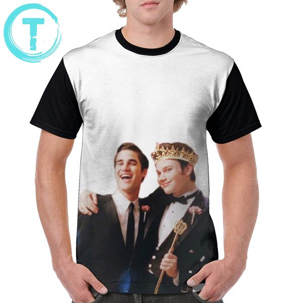 glee t shirt prom klaine t-shirt short sleeves basic graphic tee shirt male print awesome 100 polyester plus size tshirt, White;black
glee t shirt prom klaine t-shirt short sleeves basic graphic tee shirt male print awesome 100 polyester plus size tshirt, White;black