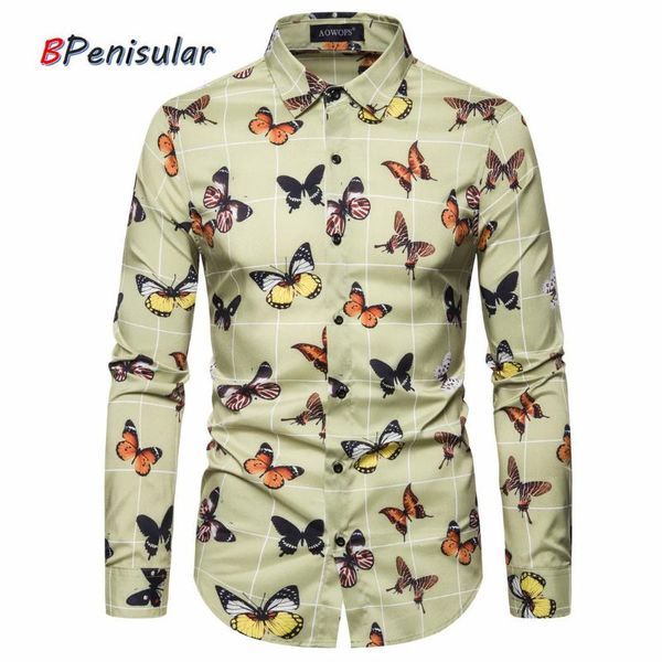 2020 spring summer men long sleeve shirts butterfly pattern print plaid shirt camisa hombre streetwear button down dress blouse, White;black
2020 spring summer men long sleeve shirts butterfly pattern print plaid shirt camisa hombre streetwear button down dress blouse, White;black