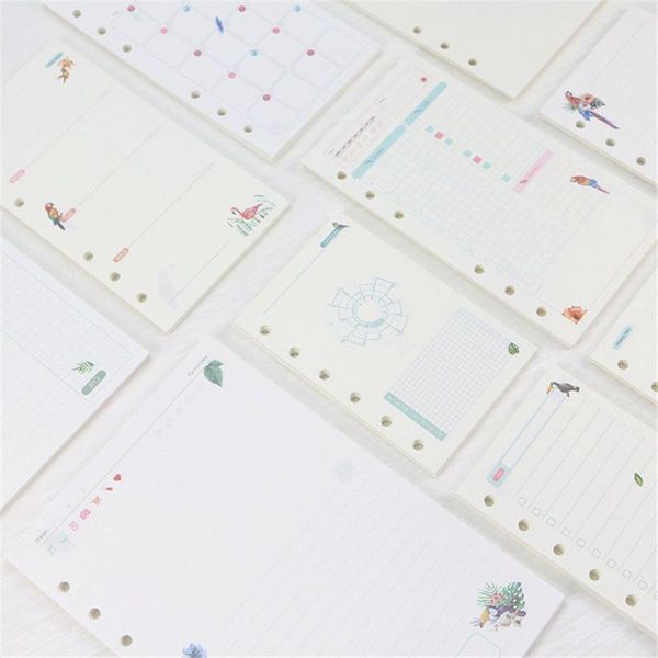 notepads 45sheets cartoon birds notebook refills kawaii stationery 6 holes a5 refilling inner pages loose leaf note pads diary accessory, Purple;pink
notepads 45sheets cartoon birds notebook refills kawaii stationery 6 holes a5 refilling inner pages loose leaf note pads diary accessory, Purple;pink