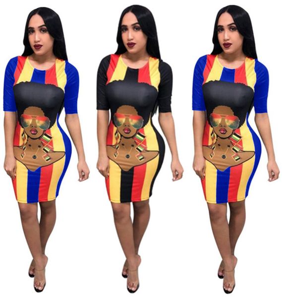 women cartoon print dresses mini skirt summer clothing new style casual crew neck 1/2 sleeve badycon dresses plus size s-4xl343, Black;gray
women cartoon print dresses mini skirt summer clothing new style casual crew neck 1/2 sleeve badycon dresses plus size s-4xl343, Black;gray