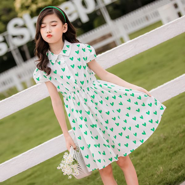 girls dress summer clothing 2020 new teen girls heart printed cute dresses korean kids cotton casual dress fashion, #0140, Red;yellow
girls dress summer clothing 2020 new teen girls heart printed cute dresses korean kids cotton casual dress fashion, #0140, Red;yellow