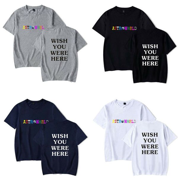 WISH YOU WERE HERE Couples Women Travis scott astroworld T-shirt short sleeve Summer Casual Tops US New arrival
WISH YOU WERE HERE Couples Women Travis scott astroworld T-shirt short sleeve Summer Casual Tops US New arrival