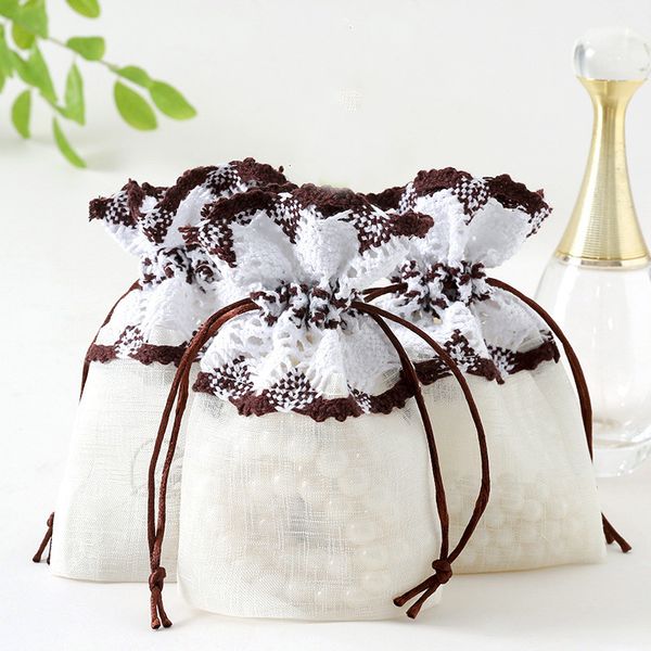 10x14cm drawstring gifts bags slub yarn coffee color side jewelry pouches wedding christmas party favors packing bag pouch, Pink;blue
10x14cm drawstring gifts bags slub yarn coffee color side jewelry pouches wedding christmas party favors packing bag pouch, Pink;blue