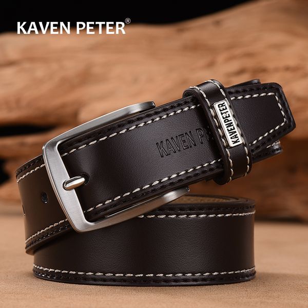 men's leather classic belt alloy pin buckle men's matching jeans business cowhide belt black color dark brown color, Black;brown
men's leather classic belt alloy pin buckle men's matching jeans business cowhide belt black color dark brown color, Black;brown