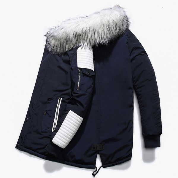 2019 winter models large fur collar men set hiking jacket long cotton coat thick shoulder stitching solid colod windproof warm, Blue;black
2019 winter models large fur collar men set hiking jacket long cotton coat thick shoulder stitching solid colod windproof warm, Blue;black