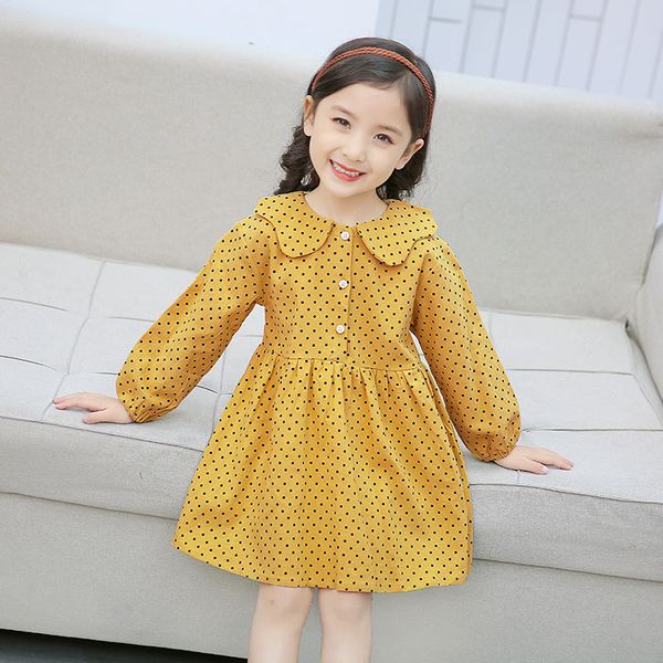 baby girl dress 2019 fashion kids spiring autumn clothes princess girls long sleeve dresses 100~150 plus size dots, Red;yellow
baby girl dress 2019 fashion kids spiring autumn clothes princess girls long sleeve dresses 100~150 plus size dots, Red;yellow