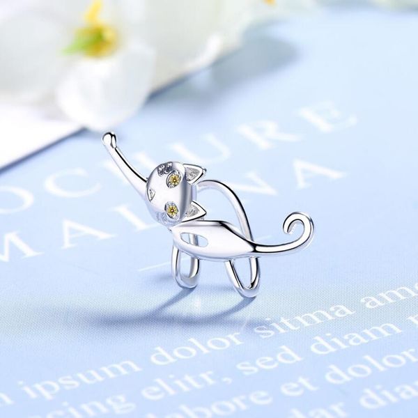 latest 925 sterling silver clip earrings girl fashion jewelry cute cat kitten cartoon no ear hole earring women gifts kofsac
latest 925 sterling silver clip earrings girl fashion jewelry cute cat kitten cartoon no ear hole earring women gifts kofsac