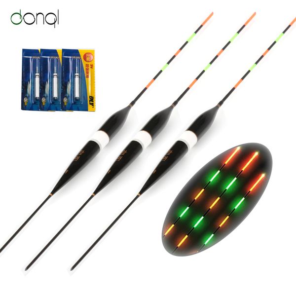 3pcs fishing float led electric float light + battery deep water fishing tackle bobber gear with electrons
3pcs fishing float led electric float light + battery deep water fishing tackle bobber gear with electrons