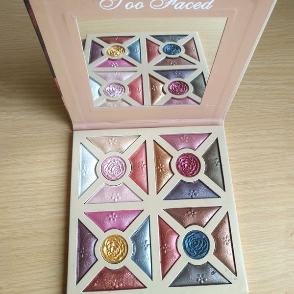 too brand makeup eyeshadow palette faced rose eye beauty 20colors long lasting matte gold glitter eyeshadow highlighter palette dhl 
too brand makeup eyeshadow palette faced rose eye beauty 20colors long lasting matte gold glitter eyeshadow highlighter palette dhl