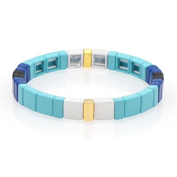 shinus protect bracelets for women enamel tile bracelet bohemian jewelry 2020 latest fashion adjustable armband customized gifts, Golden;silver 
shinus protect bracelets for women enamel tile bracelet bohemian jewelry 2020 latest fashion adjustable armband customized gifts, Golden;silver