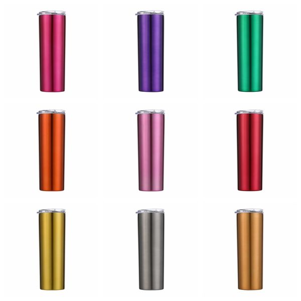skinny tumblers 20oz stainless steel tumbler with lids and straws dual wall vacuum straight cup coffee mugs water bottle 27 colors lxl936-4
skinny tumblers 20oz stainless steel tumbler with lids and straws dual wall vacuum straight cup coffee mugs water bottle 27 colors lxl936-4