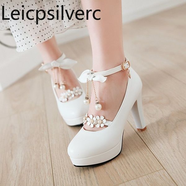 pumps spring and autumn the new round head buckle tassel pearl flower butterfly knot high heel women's shoes plus size 34-43, Black
pumps spring and autumn the new round head buckle tassel pearl flower butterfly knot high heel women's shoes plus size 34-43, Black