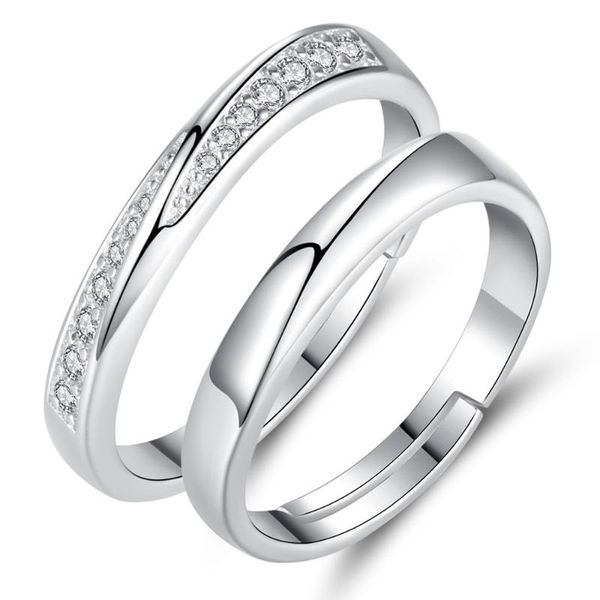 cubic zirconia thin love promise 925 sterling silver wedding ring for couple men women delicate dainty jewelry gifts, Slivery;golden
cubic zirconia thin love promise 925 sterling silver wedding ring for couple men women delicate dainty jewelry gifts, Slivery;golden