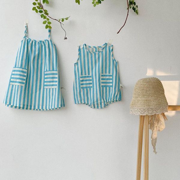 2020 korea style baby girls striped romper summer toddler kids jumpsuit 0-2years, Blue
2020 korea style baby girls striped romper summer toddler kids jumpsuit 0-2years, Blue