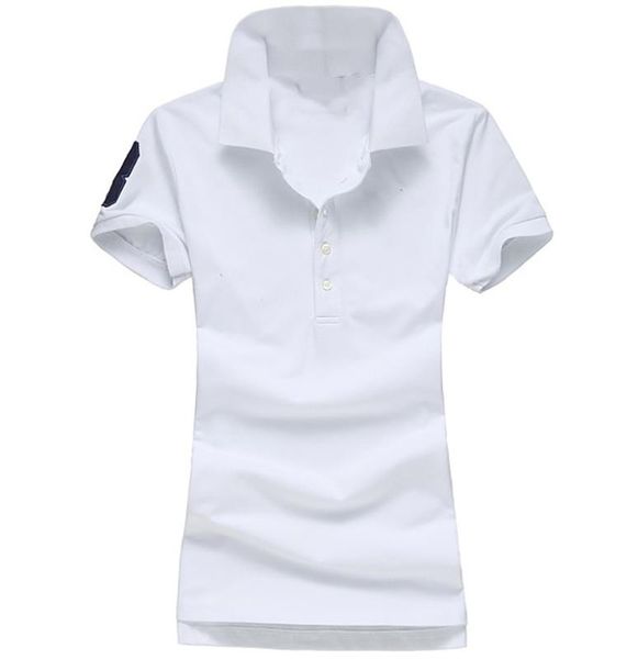 summer new women's big horse short sleeve shirts 100% cotton casual solid colour lady tees fashion femme, White
summer new women's big horse short sleeve shirts 100% cotton casual solid colour lady tees fashion femme, White