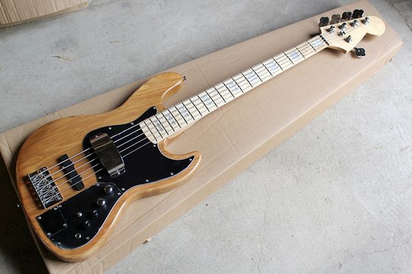 factory custom 5 strings maple fingerboard electric bass guitar with white pearl inlay,chrome hardware,2 pickups,offer customize
factory custom 5 strings maple fingerboard electric bass guitar with white pearl inlay,chrome hardware,2 pickups,offer customize