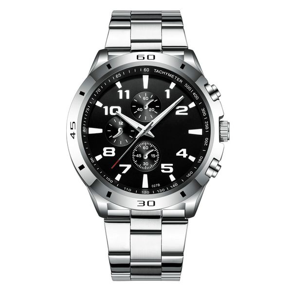 new fashion authentic men's watch business steel belt life waterproof luminous pointer multifunctional men's quartz watch, Slivery;brown 
new fashion authentic men's watch business steel belt life waterproof luminous pointer multifunctional men's quartz watch, Slivery;brown