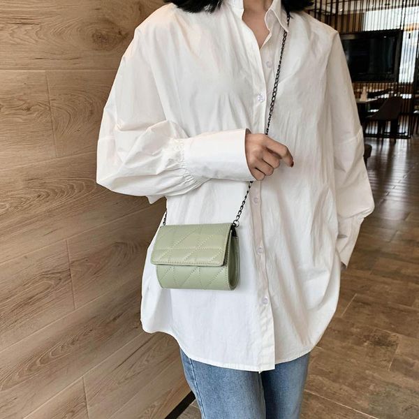 fashion women shoulder messenger bag pu leather solid color chain small crossbody handbags ladies for elegant shopping
fashion women shoulder messenger bag pu leather solid color chain small crossbody handbags ladies for elegant shopping