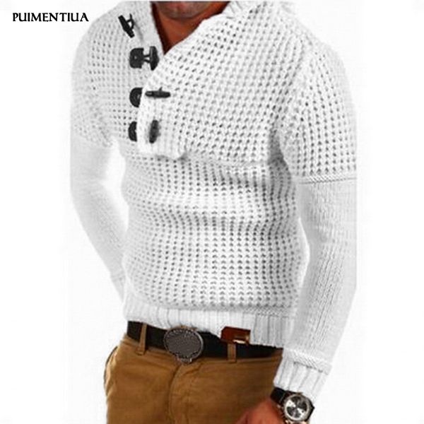 puimentiua 2019 sweater coat males autumn fashion solid sweaters casual warm knitting jumper sweater men long sleeve pullover, White;black
puimentiua 2019 sweater coat males autumn fashion solid sweaters casual warm knitting jumper sweater men long sleeve pullover, White;black