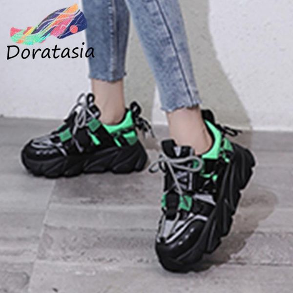 doratasia new fashion flat platform girl mixed colors spring autumn sneakers lace up flats women 2020 casual shoes woman, Black
doratasia new fashion flat platform girl mixed colors spring autumn sneakers lace up flats women 2020 casual shoes woman, Black