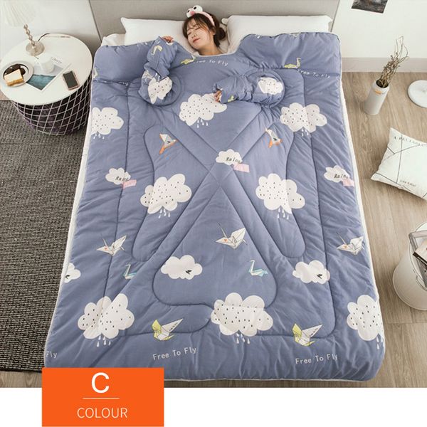 lazy quilt with sleeves blanket cape cloak nap blanket dormitory mantle 150x200cm 66cy
lazy quilt with sleeves blanket cape cloak nap blanket dormitory mantle 150x200cm 66cy