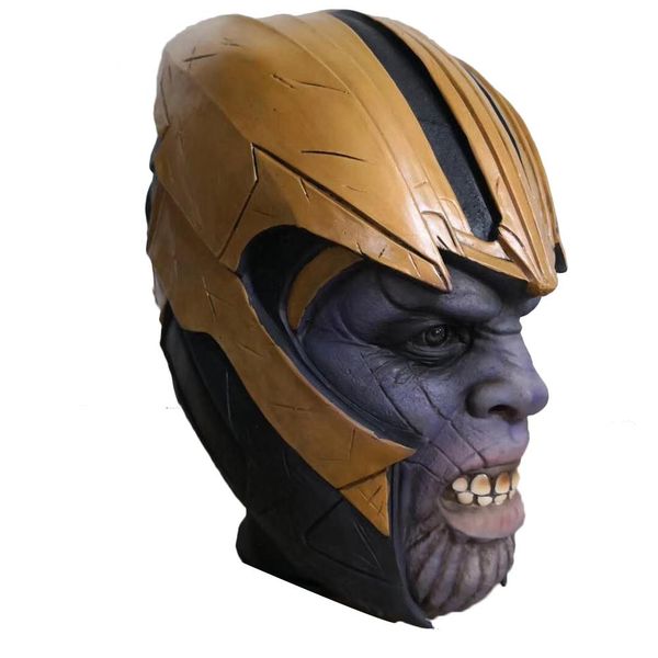 4 thanos helmet deluxe cosplay latex party mask size gloves helmet cosplay thanos masks halloween props #35
4 thanos helmet deluxe cosplay latex party mask size gloves helmet cosplay thanos masks halloween props #35