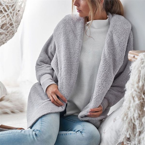 women hooded cashmere coat jacket ladies fall winter fur wool long overcoat outwear pink/balck/gray hooded warm cardigan jacket, Black;brown
women hooded cashmere coat jacket ladies fall winter fur wool long overcoat outwear pink/balck/gray hooded warm cardigan jacket, Black;brown