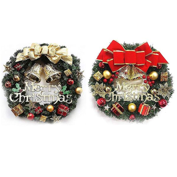 artificial wreath door wreath garland decorative christmas q1fd