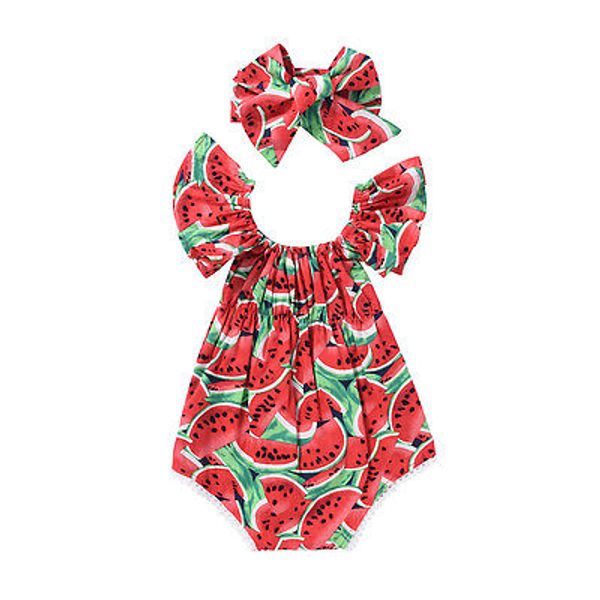 2020 newborn baby girls watermelon clothes sleeveless bodysuit jumpsuit outfits playsuit 0-24m, White
2020 newborn baby girls watermelon clothes sleeveless bodysuit jumpsuit outfits playsuit 0-24m, White
