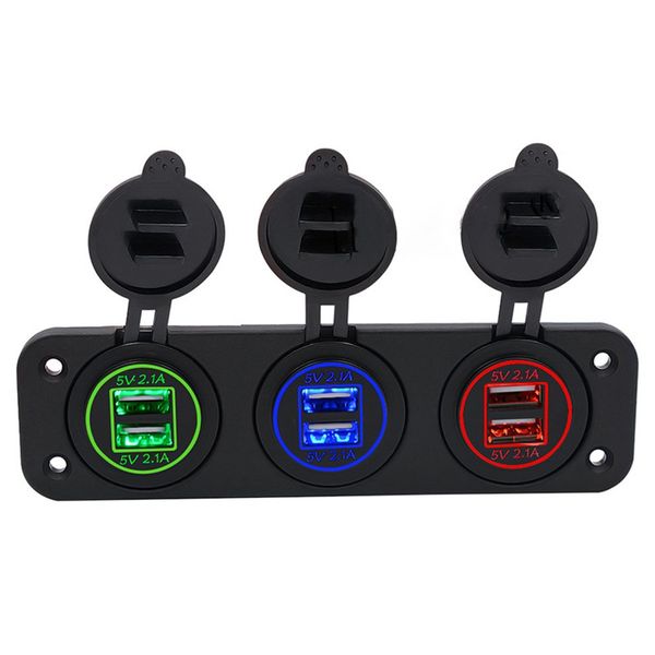 cs-526e1 car motorcycle power port usb adapter 12v/24v cigarette lighter car accessories