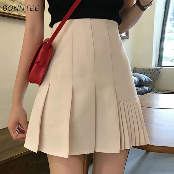skirts women mini solid pleated irregular slim casual high waist korean style chic fashion leisure trendy streetwear womens soft, Black
skirts women mini solid pleated irregular slim casual high waist korean style chic fashion leisure trendy streetwear womens soft, Black