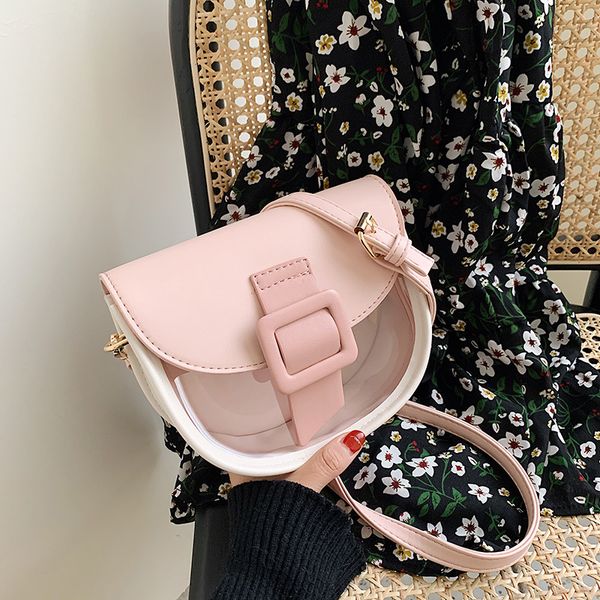oluolin small clear transparent semicircle saddle bags brand designer woman handbag 2020 new fashion messenger bag shoulder bag
oluolin small clear transparent semicircle saddle bags brand designer woman handbag 2020 new fashion messenger bag shoulder bag