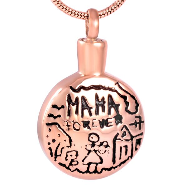 z18rosegold and black mama forever love round stainless steel cremation urn jewellry from ashes keepsake memorial pendant jewelry - engravab, Silver
z18rosegold and black mama forever love round stainless steel cremation urn jewellry from ashes keepsake memorial pendant jewelry - engravab, Silver