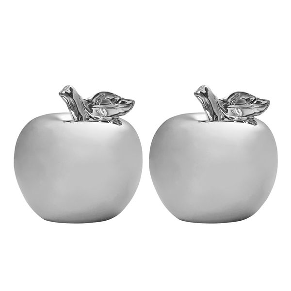 2 pieces shaped statue display contemporary home decoration craft gift