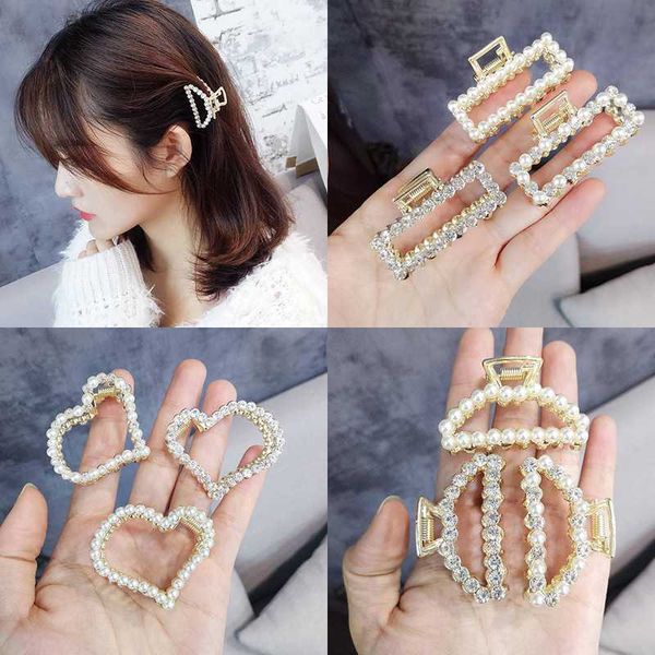 fashion woman rhinestone hair claw geometric imitation pearl hairpin crab retro heart shape crystal hair clips accessories, Golden;white
fashion woman rhinestone hair claw geometric imitation pearl hairpin crab retro heart shape crystal hair clips accessories, Golden;white