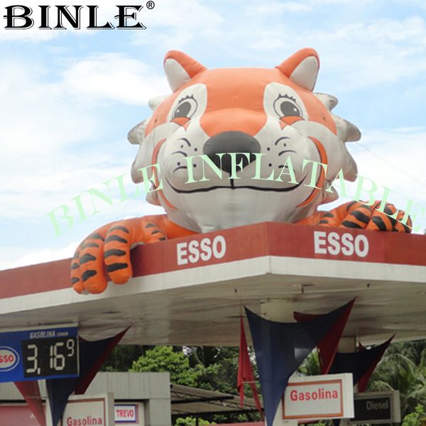 lying down advertising giant mascot animal inflatable tiger head balloon for roof decoration
lying down advertising giant mascot animal inflatable tiger head balloon for roof decoration