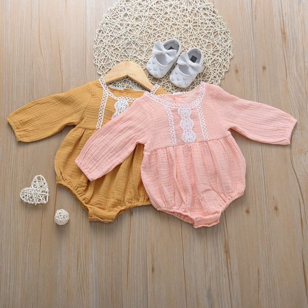 baby kids designer clothes romper girls o-neck long sleeve romper solid color romper with lace design simple soft baby clothing, Blue
baby kids designer clothes romper girls o-neck long sleeve romper solid color romper with lace design simple soft baby clothing, Blue