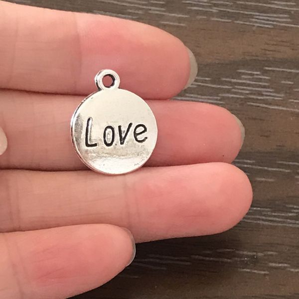 diy jewelry dangle charm love charms antique silver tone love round pendant charm for bracelets necklaces earrings zipper pulls book, Bronze;silver
diy jewelry dangle charm love charms antique silver tone love round pendant charm for bracelets necklaces earrings zipper pulls book, Bronze;silver