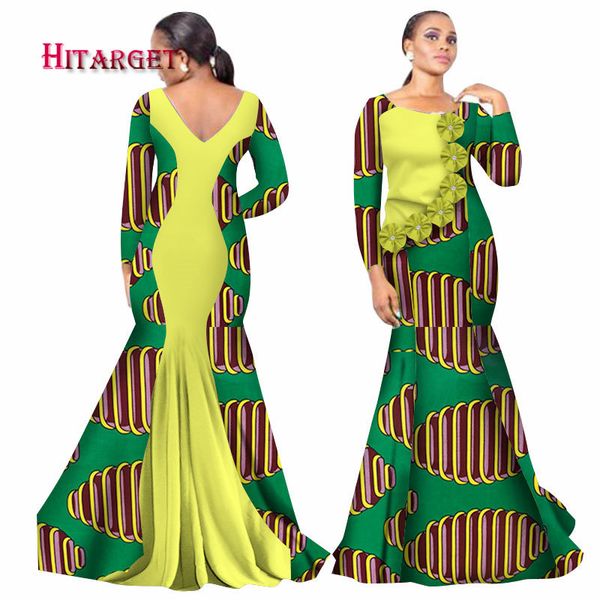 hitarget 2019 bazin riche african dresses for woman print splice o neck mermaid backless dresses dashiki african clothes wy2105, Red
hitarget 2019 bazin riche african dresses for woman print splice o neck mermaid backless dresses dashiki african clothes wy2105, Red